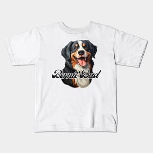 Bernese Mountain Dog Dad T-Shirt - Dog Lover Gift, Pet Parent Appare Kids T-Shirt